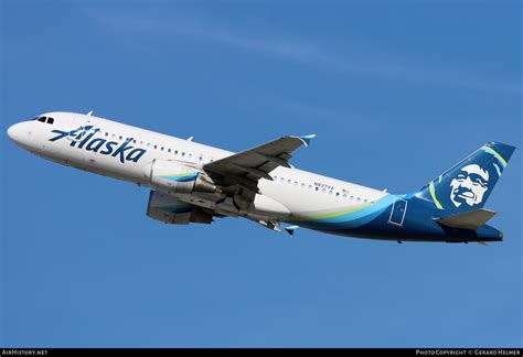 Aircraft Photo Of N837va Airbus A320 214 Alaska Airlines