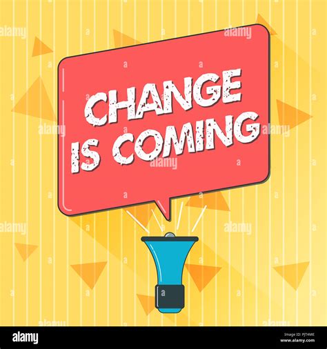 Change Is Coming High Resolution Stock Photography And Images Alamy