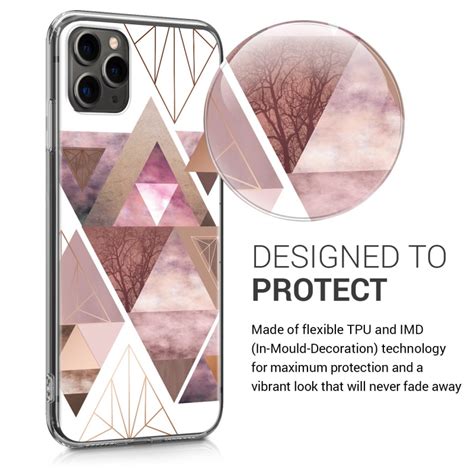 Kw Tpu Silicone Case Apple Iphone 11 Pro Max Imd Design Light Pink