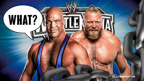 Wwe Kurt Angle Reveals The Critical Flaw In Brock Lesnars Decision To Leave For The Nfl