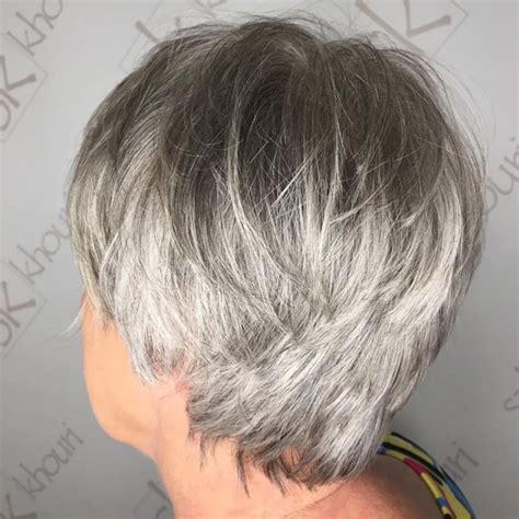 What can i do for fine hair? 65 Gorgeous Gray Hair Styles in 2020 | Hairstyles for seniors, Short grey hair, Older women ...