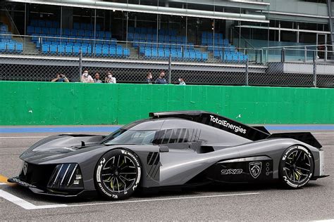 Peugeot Confident Of Racing 9x8 Le Mans Hypercar Without Rear Wing Le