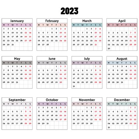Kalender 2023 Transparent Png Vektoren Clipart Und Psd Zum