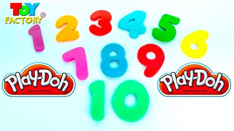 Best Learning Video For Children Learn Numbers With Play Doh