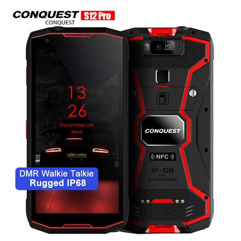 Conquest S12 Pro Ip68 Waterproof Rugged Smartphone P70 6gb128gb 599