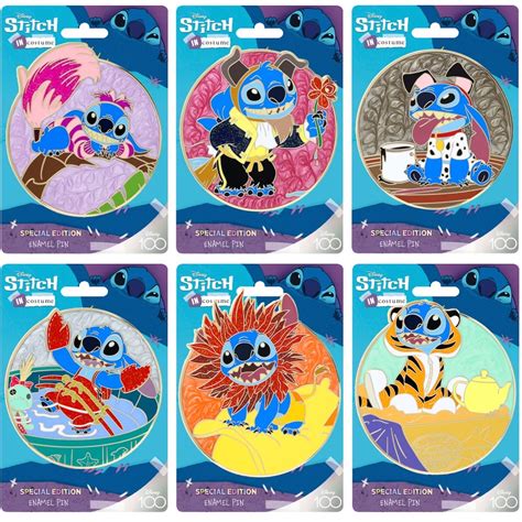 Stitch In Costume Disney Pins At Pink A La Mode Disney Pins Blog