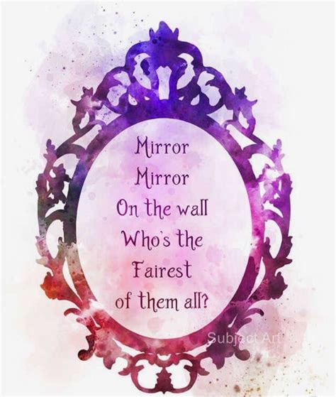 Mirror Mirror On The Wall Quote Ideas Quotes And Poems Mirror Mirror On The Wall In 2020 Snow