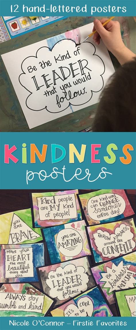 Kindness Posters Kindness In The Classroom Kindness Month