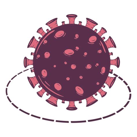Coronavirus Covid Dibujado A Mano Descargar Png Svg Transparente