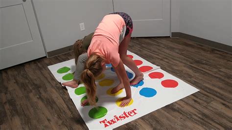 The Twister Game Sister Versus Sisters Two Rounds Youtube