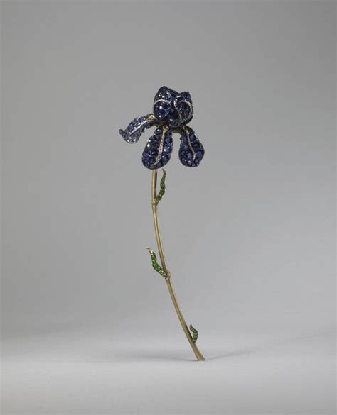 Iris Corsage Ornament The Walters Art Museum Jeweled Flowers