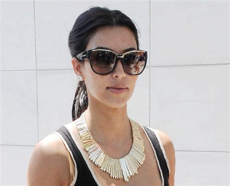 Look At Kim Kardashians Huge Sunglasses Collection Fashion News Reveal
