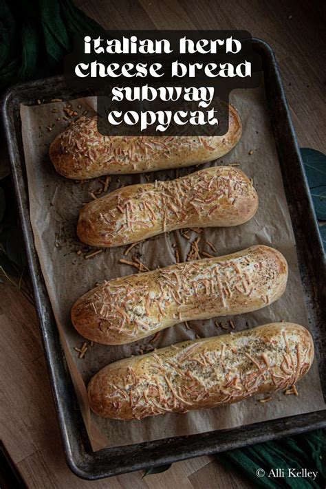 Subway Bread Recipe Italian Herb Cheese Longbourn Farm