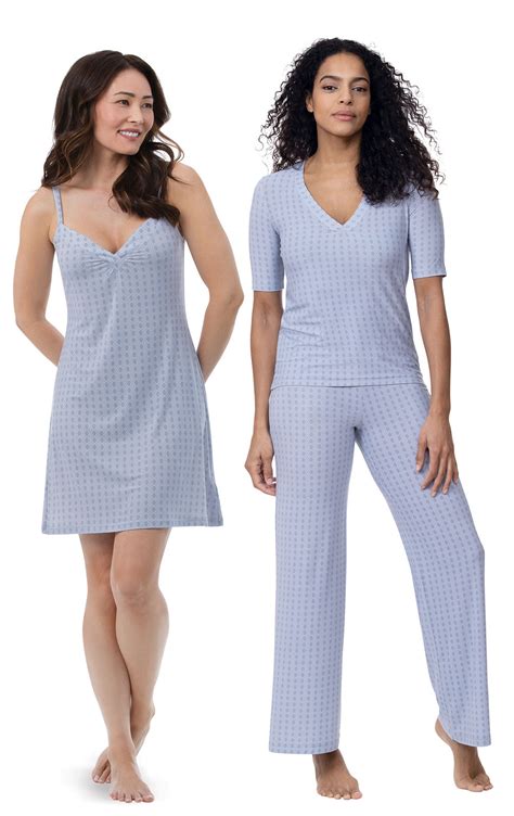 Naturally Nude Pjchemise Combo In Naturally Nude Pajamas For Women
