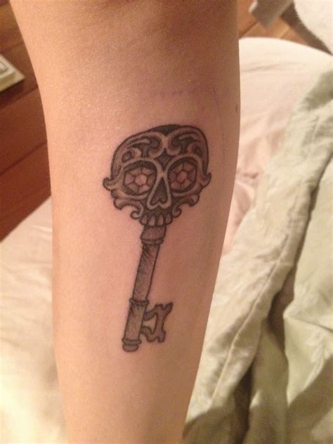 Skull Key Tattoo Pinterest