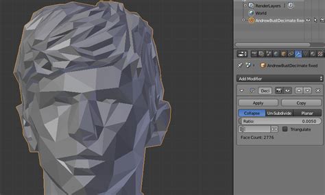 Making A Low Poly Model For 3d Printing Using Blender