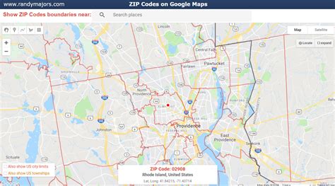 Zip Code Map Boundaries And County Map Boundaries Images
