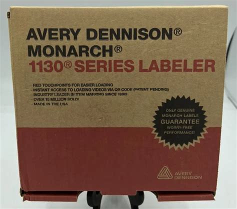Avery Dennison Monarch 1130 01 Series Labeler Line Gun New 4599