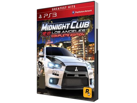 Midnight Club Los Angeles Complete Edition P Ps3 Rockstar Jogos