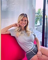 Diletta Leotta posed in her underwear showing off her ring, which ...
