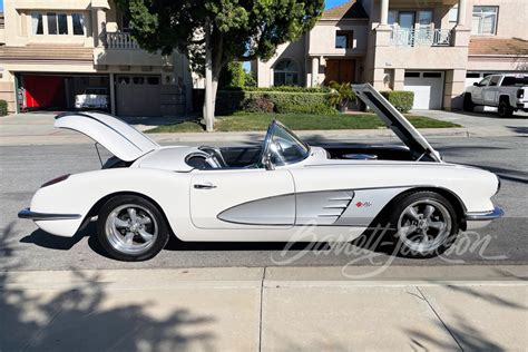 Lot 458 1958 Chevrolet Corvette Custom Topless Roadster Barrett Jackson