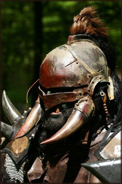 Orc Helmet Medieval Helmets Medieval Armor Medieval Fantasy Rpg