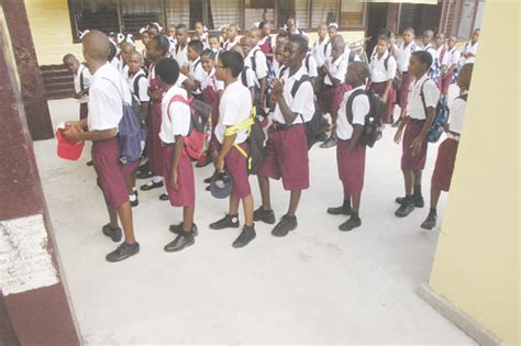 Queenstown Secondary Babe First Formers Stabroek News