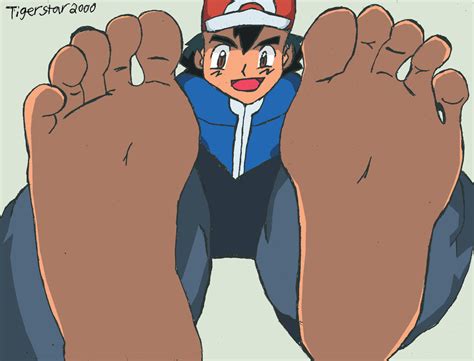 Image Ash Ketchum Bare Smelly Feet By Ashketchumfeet