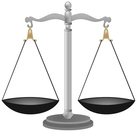 Clip Art Scales Of Justice - Cliparts.co png image