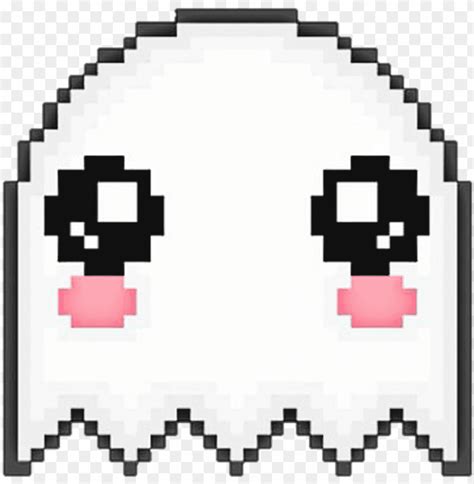 Edit Overlay Tumblr Ghost Fantasma Pixel Cute Sans Head Transparent PNG