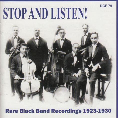 Stop And Listen Rare Black Recordings 1923 1930 Compilation By Various Artists Spotify