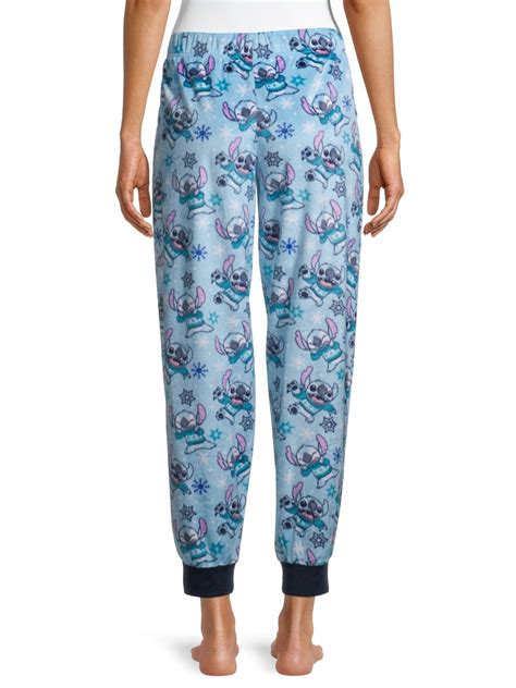 Disney Stitch Women S And Women S Plus Cuffed Pajama Pants 2020 Size Xxxl
