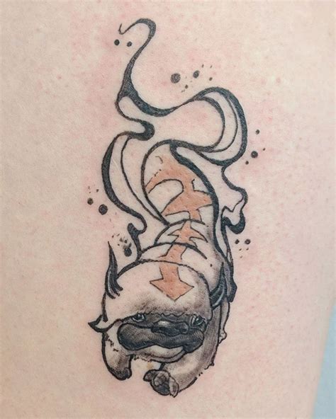 Appa From Avatar The Last Airbender Tattoo Avatarthelastairbender