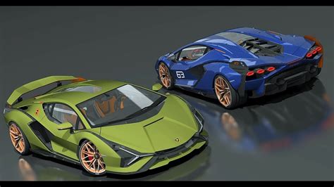 Assetto Corsa Lamborghini Sian FKP Spa YouTube