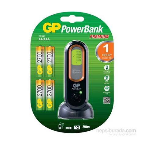 Gp Powerbank V600d Pil Şarj Cihazı Gp2700 Şarjlı Kalem Pil Fiyatı