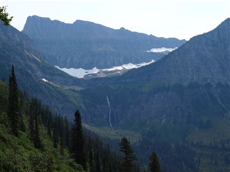 Hanging Valley Glacier National Park Seen From The Going Flickr