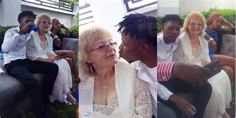 Young Nigerian Man Marries Old American Woman In Texas