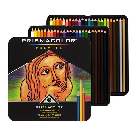 Prismacolor Premier Colored Pencils 48 Set Soft Core