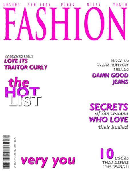 What S Your Style Be On The Cover Of Fashion Magazine Visionboardinstitute Com Magazine