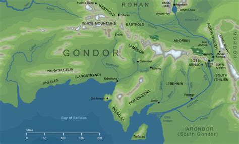 The Maps Of Eastern Gondor Linas Biscuity Burrow