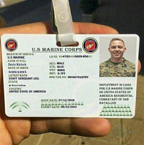 That Military Id Though Rusmc