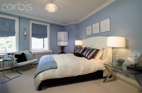 Use yellow in your pillows and in your furniture. Light Blue Walls white trim. Cam's room | Light blue ...