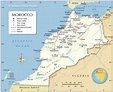 Political Map of Morocco - Nations Online Project
