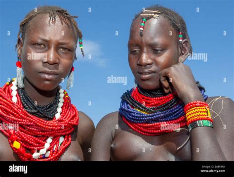 Dassanech Tribe Women Omo Valley Ethiopia Stock Photo Alamy
