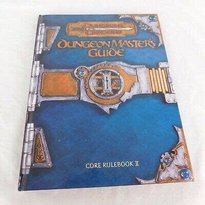 Dungeons Dragons Masters Guide Core Rulebook Ii First Printing