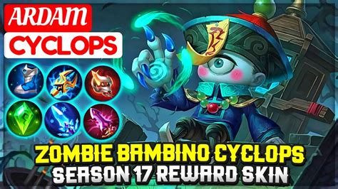 Zombie Bambino Cyclops Season 17 Reward Skin Ardam Cyclops Ardam