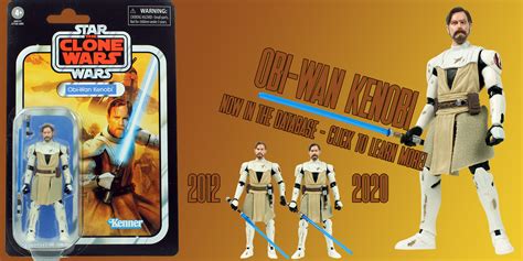 The Vintage Collection Obi Wan Kenobi Clone Wars Added