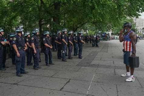 New York Police Department To Reform Tactics In George Floyd Protest