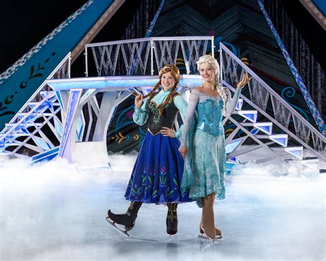 Elsa And Anna On Ice Disneys Frozen A Hit On Stage Too