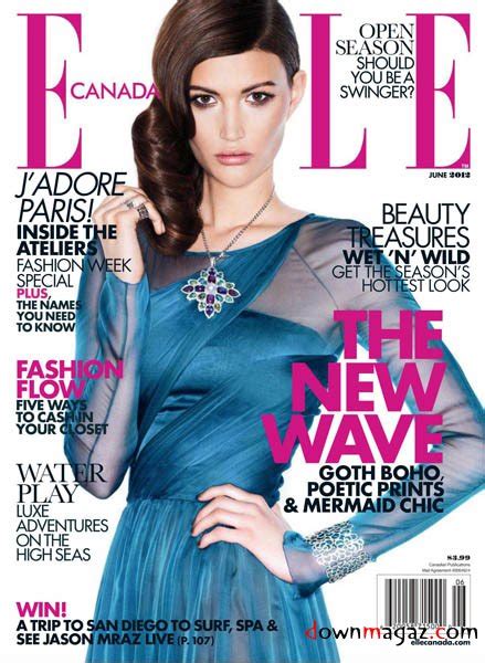 Elle Canada June 2012 Download Pdf Magazines Magazines Commumity